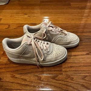 Light pink Nike womens sneakers